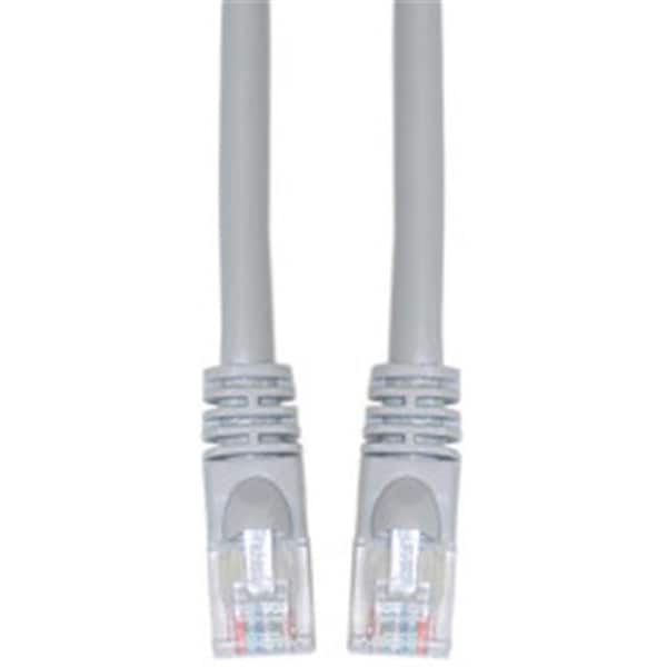 Cable Wholesale CableWholesale 13X6-021HD Cat6a Gray Ethernet Patch Cable Snagless Molded Boot 500 MHz 100 foot 13X6-021HD - main